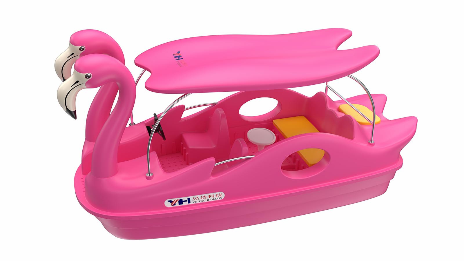 Outdoor Water Park Flamingo boat Outdoor Water Park Flamingo boat