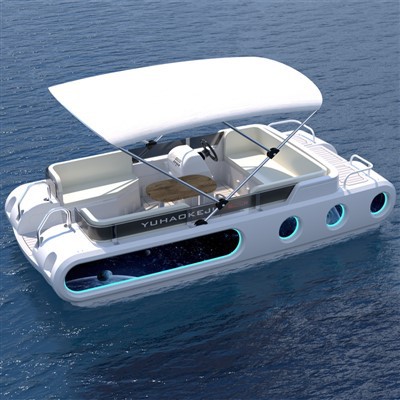 Luxusný elektrický čln